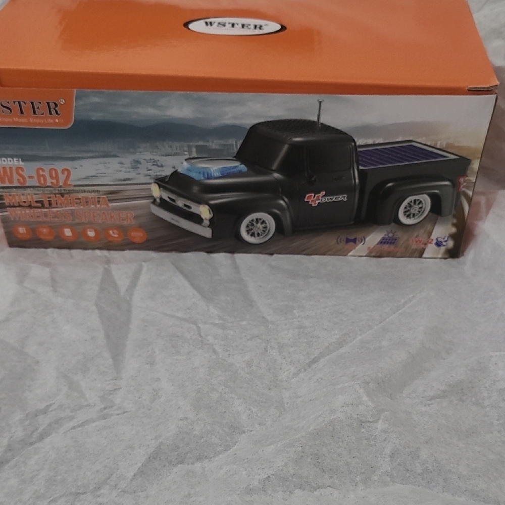 Black Portable Truck Speaker
